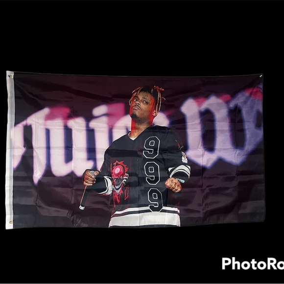 Rap flags mystery box 5 flags per order college dorm frat rappers new - Picture 9 of 16